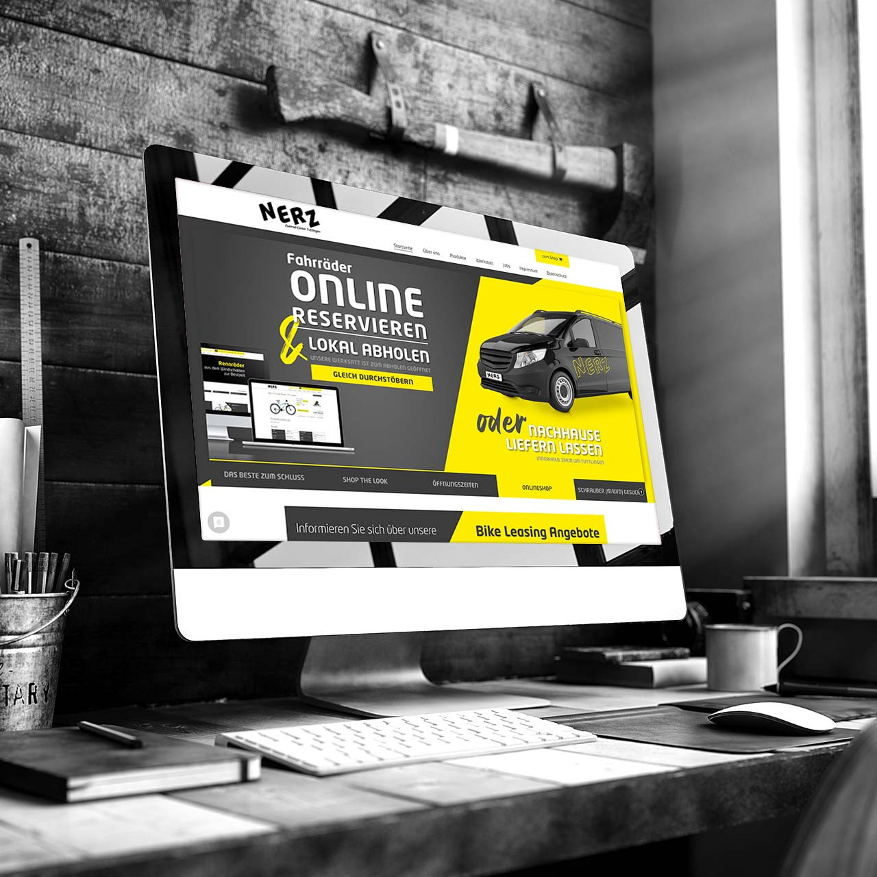 Website von Zweirad-Center Nerz – Webdesign-Referenz von WERK38 Website von Zweirad-Center Nerz – Webdesign-Referenz von WERK38